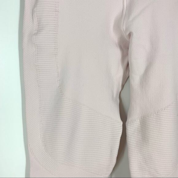 NUX Yoga Workout Leggings Light Pink Women's Size Small - Picture 5 of 8